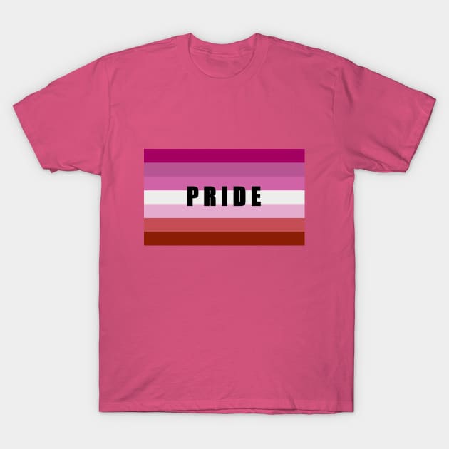 Lesbian Pride T-Shirt by HillStoneCreations